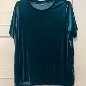 Old Navy velvet Top size XXL